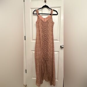 Brontë maxi dress rose pink size small